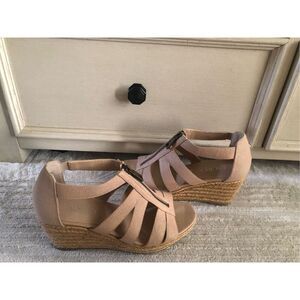 LAUREN by Ralph Lauren Women’s Kelcie  Espadrille Sandal Sz 7B